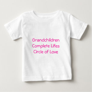 T-shirt Netos Completam o Círculo do Amor