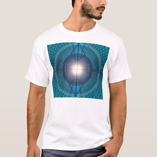 T-shirt Netuno e Uranus por Martineau (Frente)