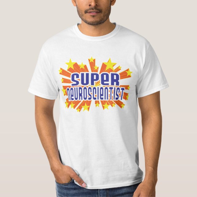 T-shirt Neurocientista super (Frente)