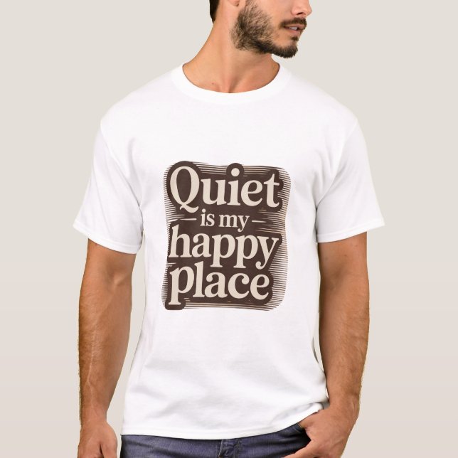 T-Shirt Neutral Aesthetic Quote Tee (Frente)