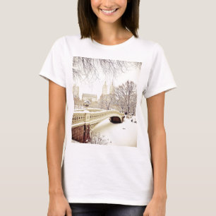 T-shirt Neve do Central Park - inverno New York