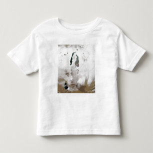 T-shirt Neve em torno do mar de Aral