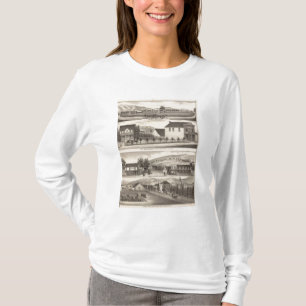 T-shirt Nevis, residências verdes, fazendas