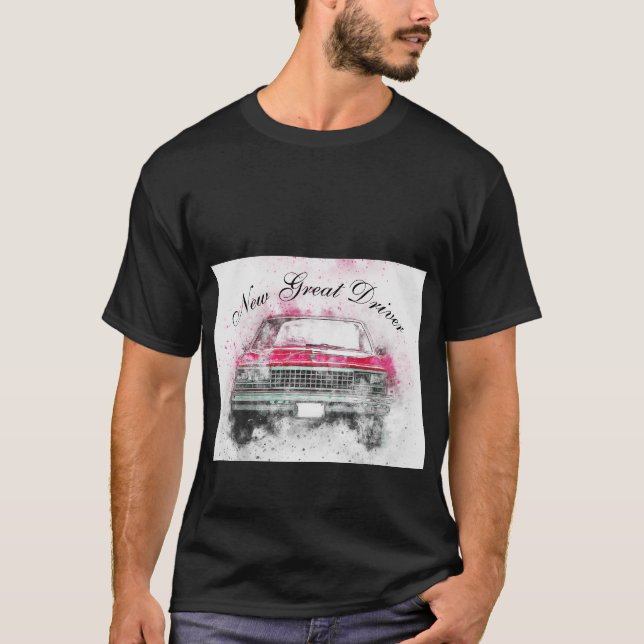 T-shirt New Great Driver (Frente)