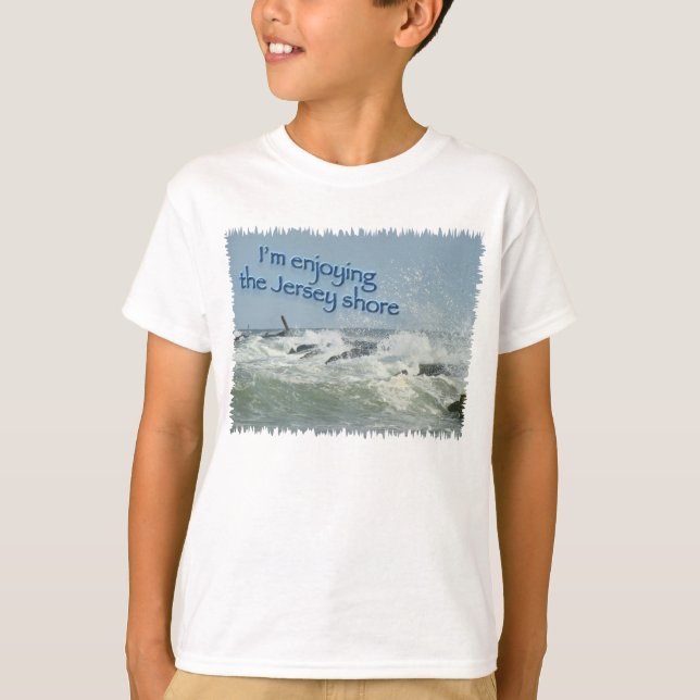 T-shirt New Jersey Shore (Frente)