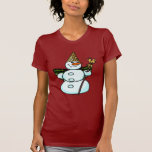 T-shirt New Orleans Christmas Snowman<br><div class="desc">New Orleans Christmas Snowman</div>