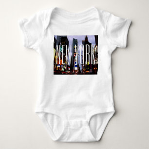 T-shirt New York Baby Creeper Organic New York Souvenir