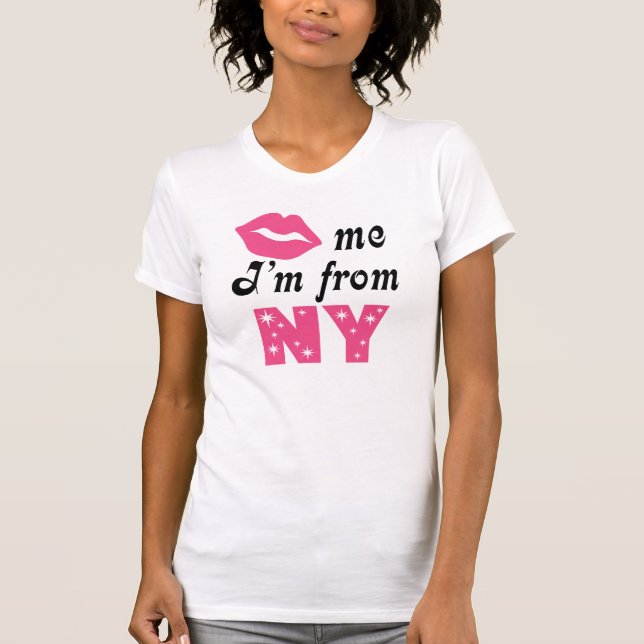 T-shirt New York engraçada (Frente)