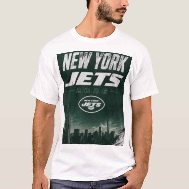 T-Shirt NEW YORK JETS 2026 (Frente)