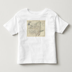 T-shirt New York, Pennyslvania, e New-jersey