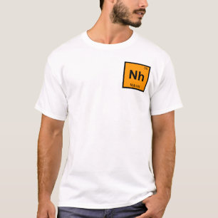 T-shirt Nh - Nob Hill San Francisco Símbolo Químico