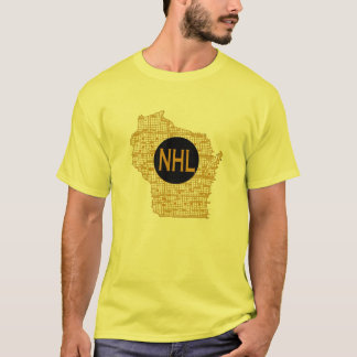 T-shirt NHL em Wisconsin