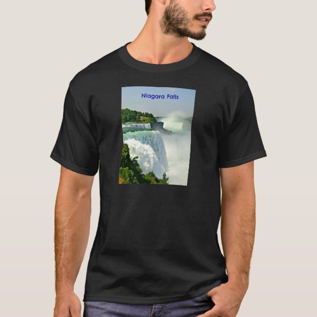 T-shirt Niagara Falls bonito New York (Frente)
