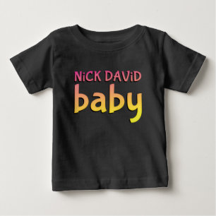 T-shirt NiCK DAViD baby - Logotipo Kid City