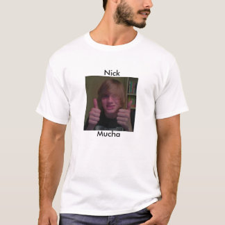 T-shirt Nick Mucha (homens)