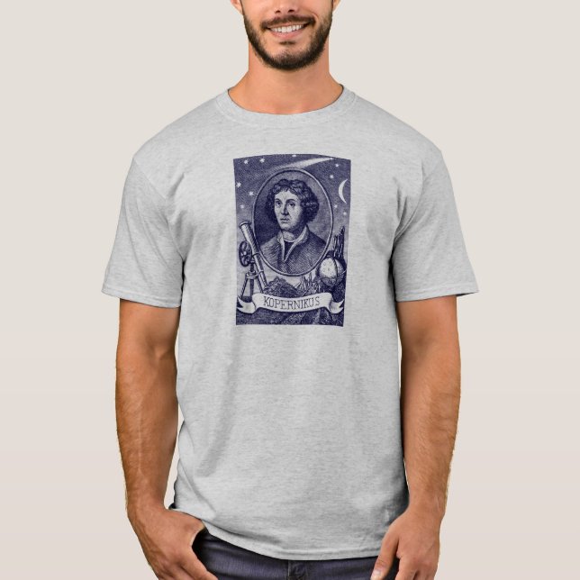 T-shirt Nicolaus Copernicus (Frente)