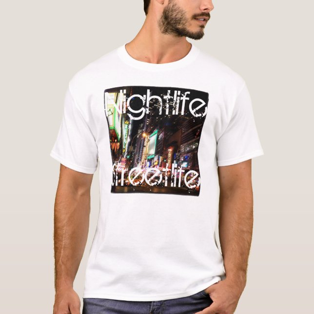 T-shirt NightlifeStreetlife (Frente)