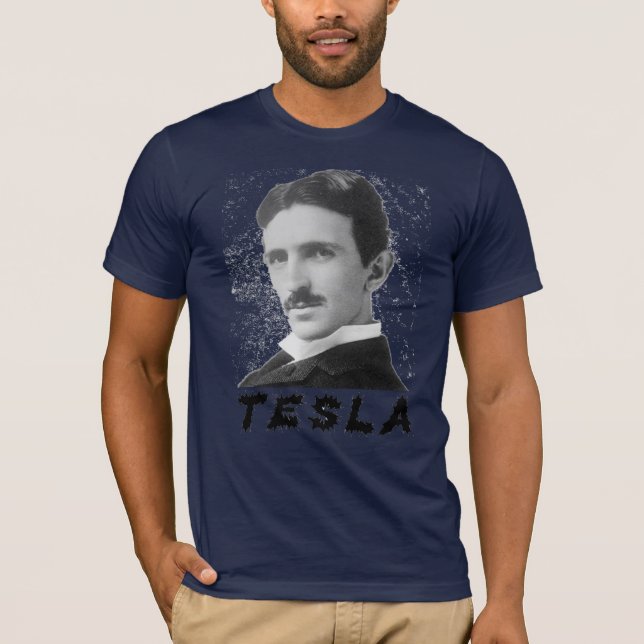 T-shirt Nikola Tesla (Frente)