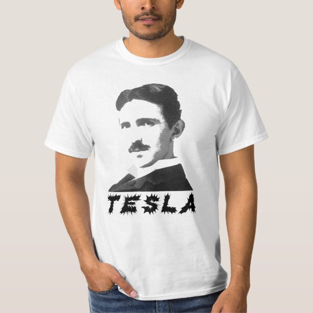 T-shirt Nikola Tesla (Frente)