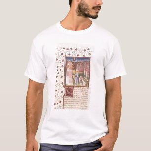 T-shirt Nimrod que vigia a construção da torre de