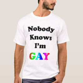 T-shirt Ninguém sabe que eu sou alegre