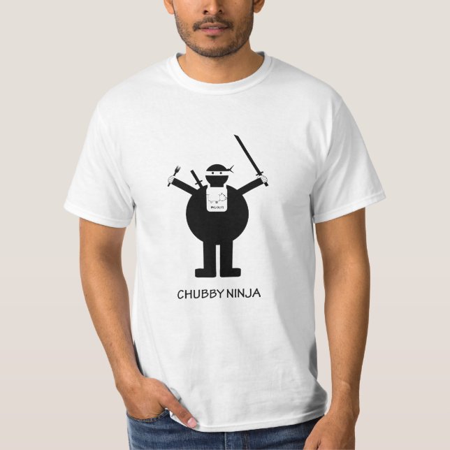 T-shirt ninja carnudo (Frente)