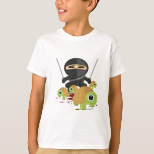 T-shirt Ninja com tartarugas
