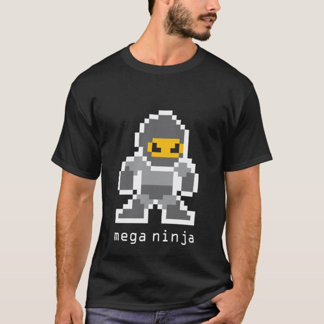 T-shirt ninja mega (Frente)