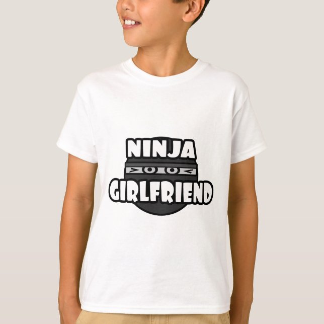 T-shirt Ninja Namorada (Frente)