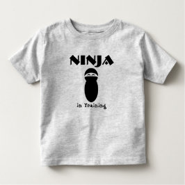 T-shirt Ninja no treinamento