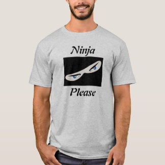 T-shirt Ninja, por favor