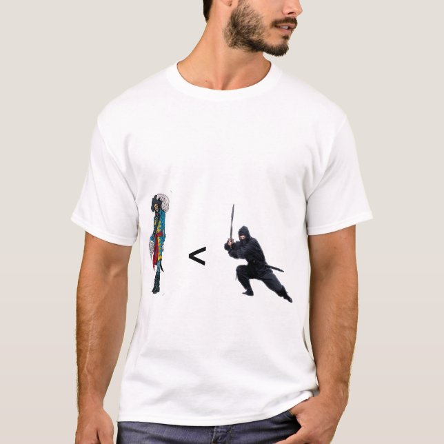 T-shirt Ninjas > piratas (Frente)