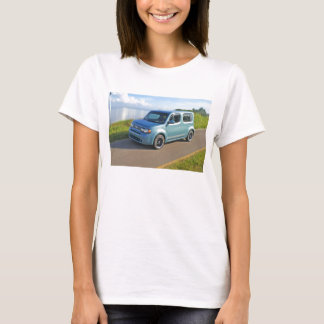 T-shirt Nissan Cube na Baía