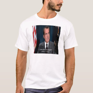 T-shirt Nixon & Não Um Ladrão Citação