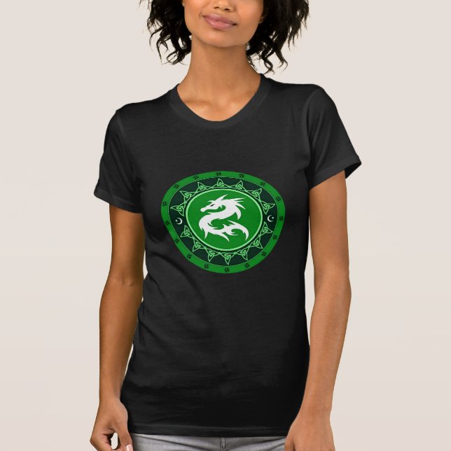 T-shirt Nó 8 do dragão (Frente)