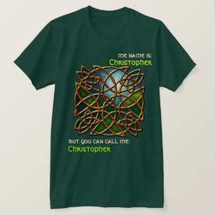 T-shirt Nó Celta de Cobre (Personalizado)