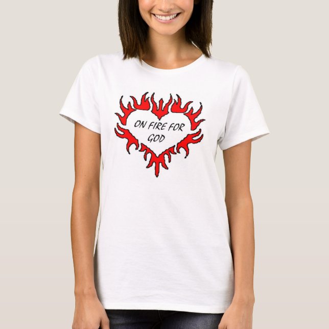 T-shirt no fogo (Frente)