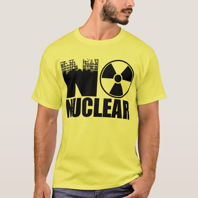 T-SHIRT NO NUCLEAR MONO (Frente)