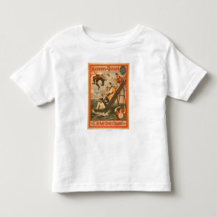T-shirt "No poster #2 da comédia musical de Coney Island