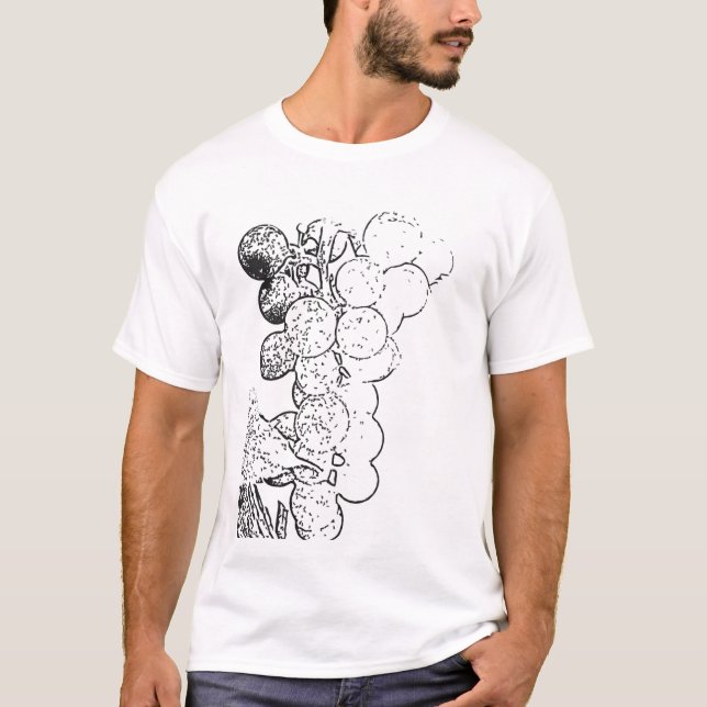 T-shirt No vinho nós confiamos (Frente)