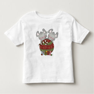 T-shirt Noel Mice Natal Holiday
