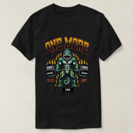 T-shirt noir Cameleon