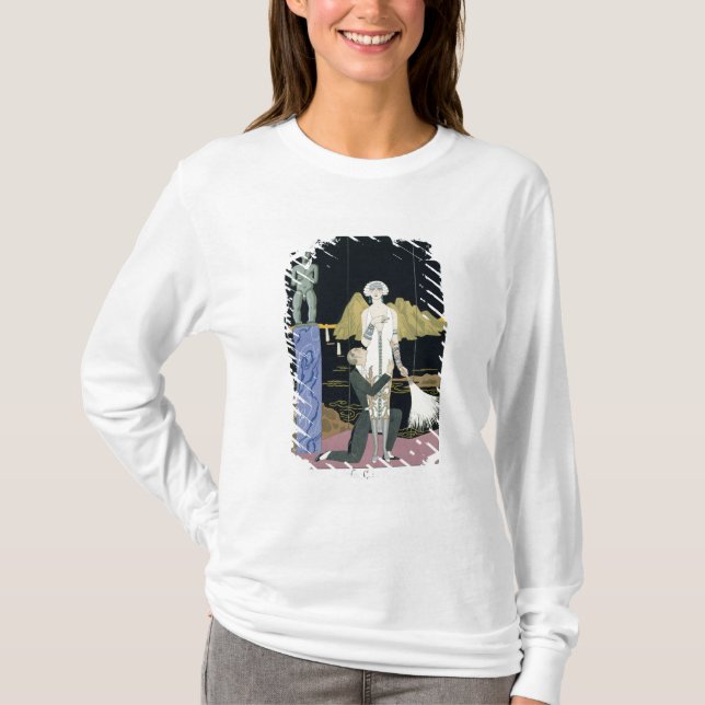 T-shirt Noite, 1925 (impressão do pochoir) (Frente)