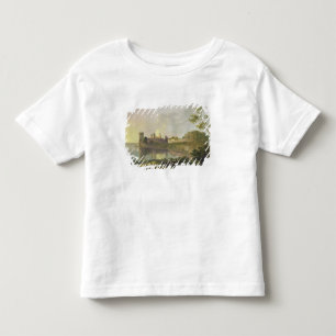 T-shirt Noite do verão (castelo) c.1764-65 de Caernarvon