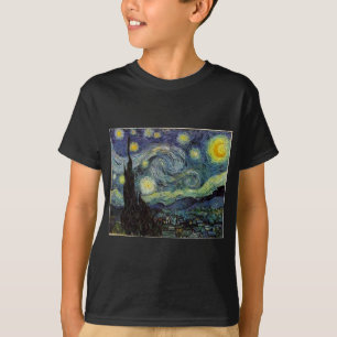 T-shirt noite estrelada, 1889, Vincent van Gogh