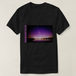 T-shirt Noite estrelado roxa ESCURA de Marshfield
