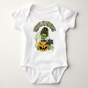 T-shirt Noiva do crânio de Frankenstein