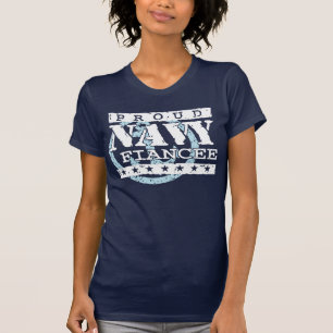T-shirt Noiva orgulhosa do marinho
