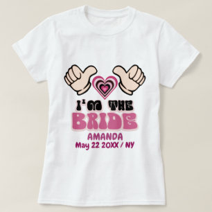 T-shirt Noiva personalizada