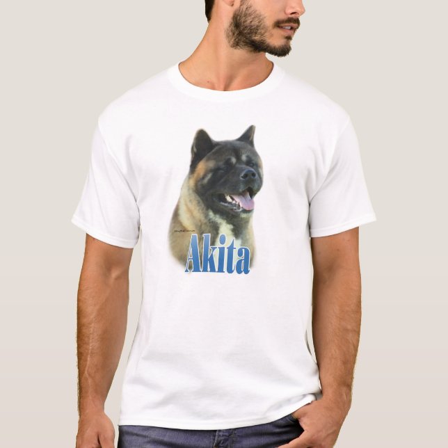 T-shirt Nome Akita (Frente)